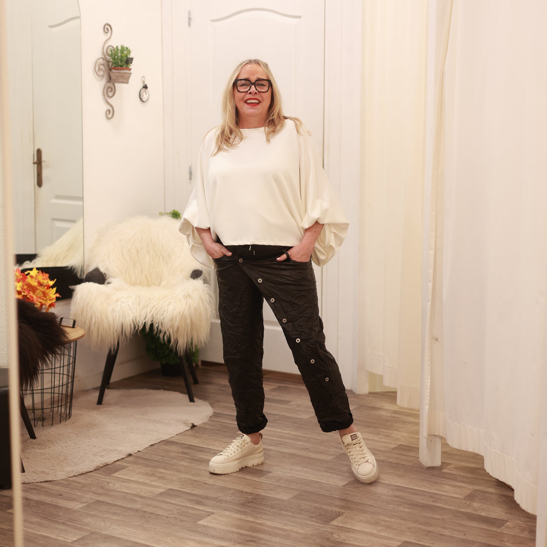 Hose Lederoptik