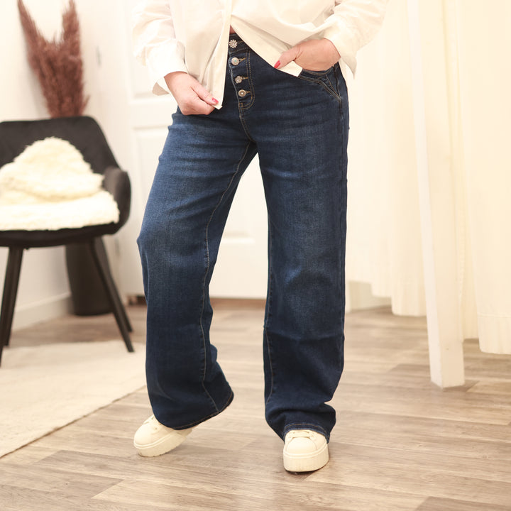 Jeans weites Bein