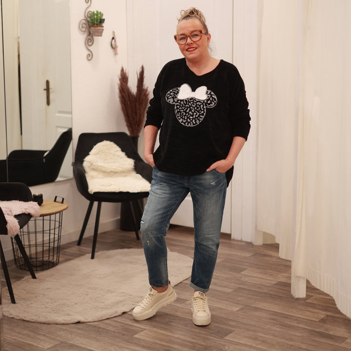 Sweatshirt mit Mickey