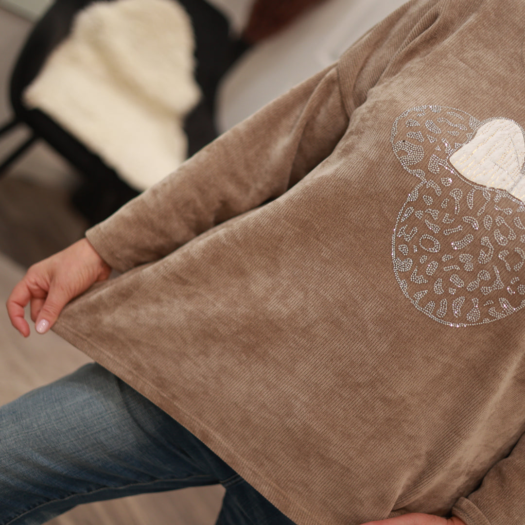Sweatshirt mit Mickey