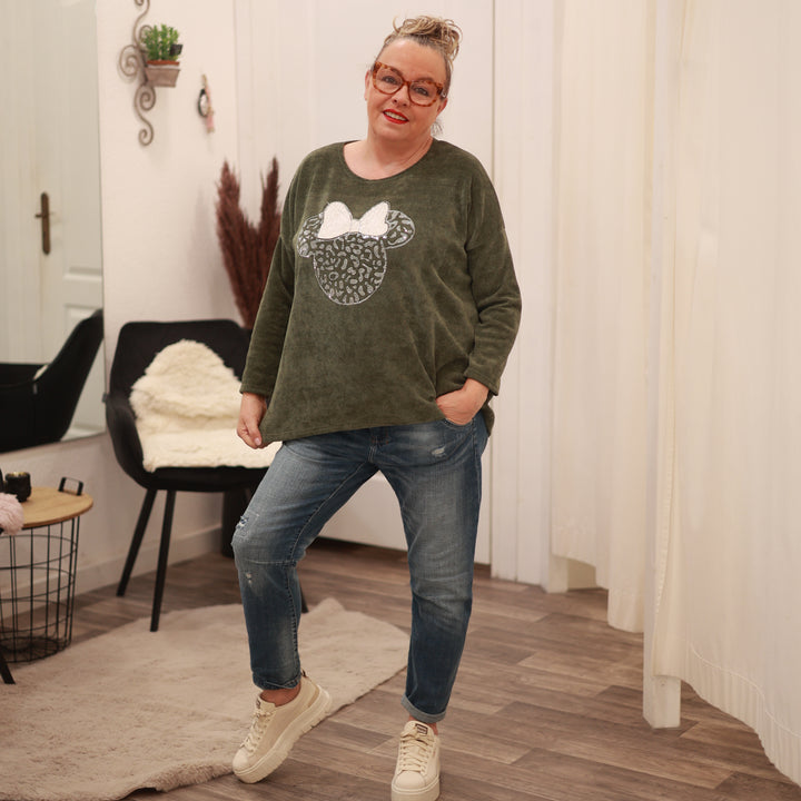 Sweatshirt mit Mickey
