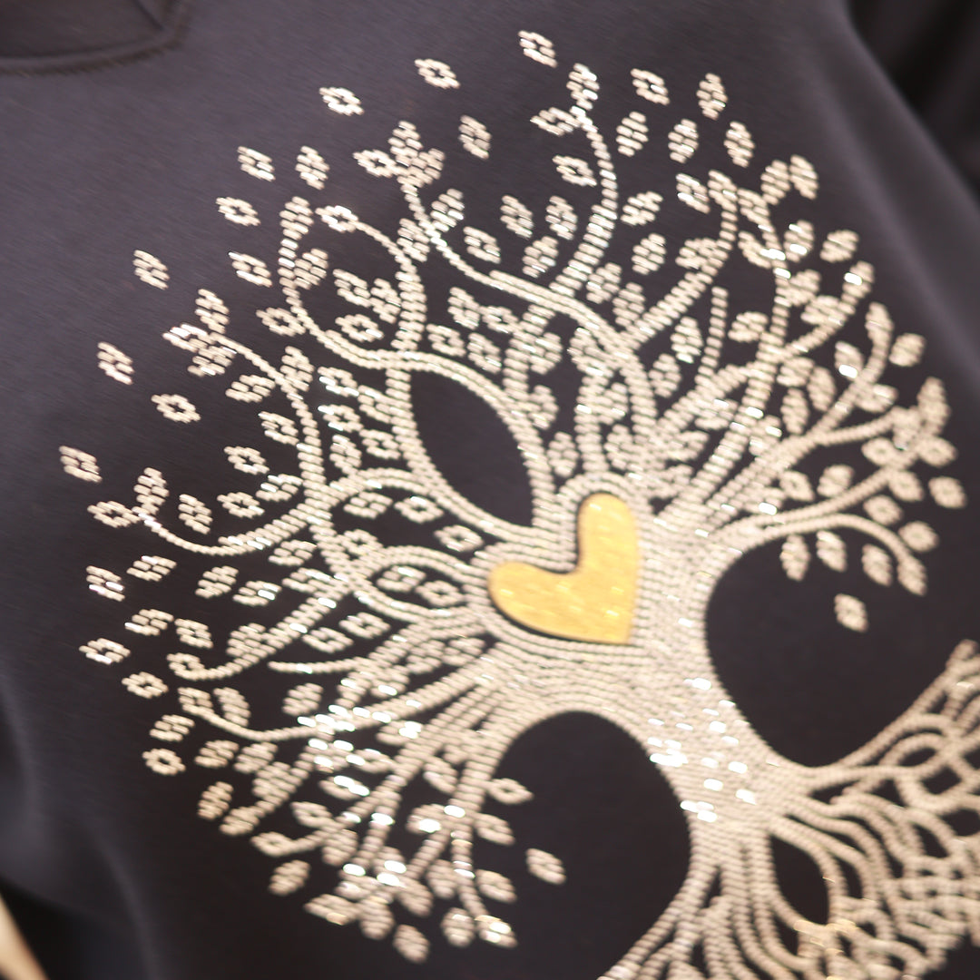 Sweatshirt mit Lebensbaum