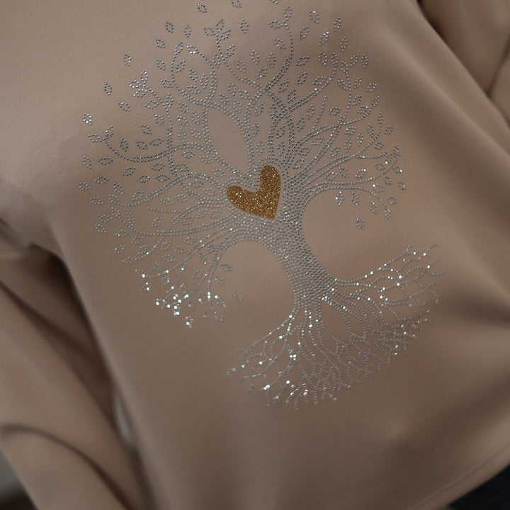 Sweatshirt mit Lebensbaum