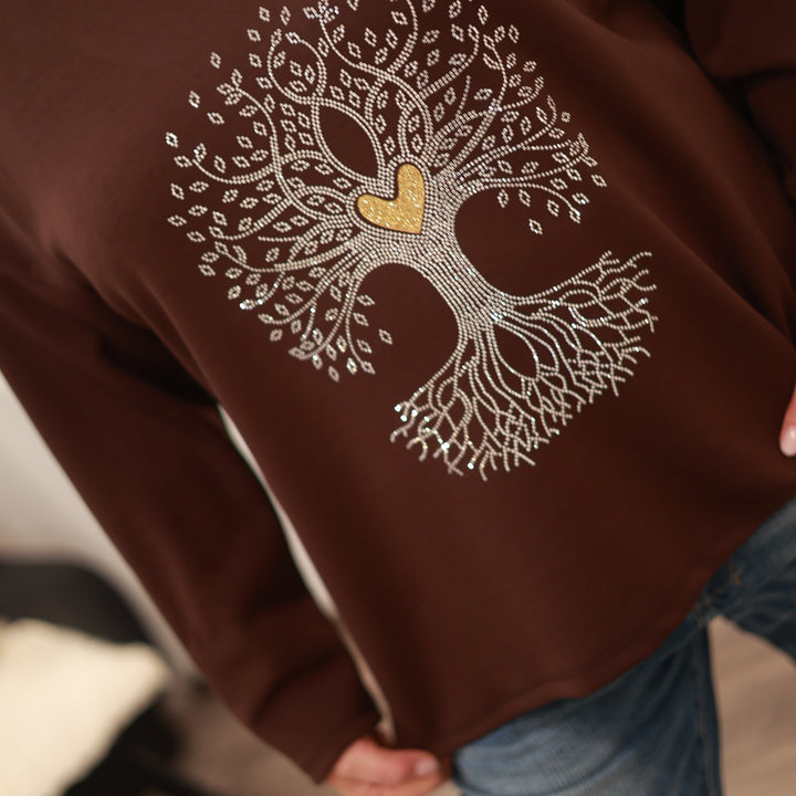 Sweatshirt mit Lebensbaum