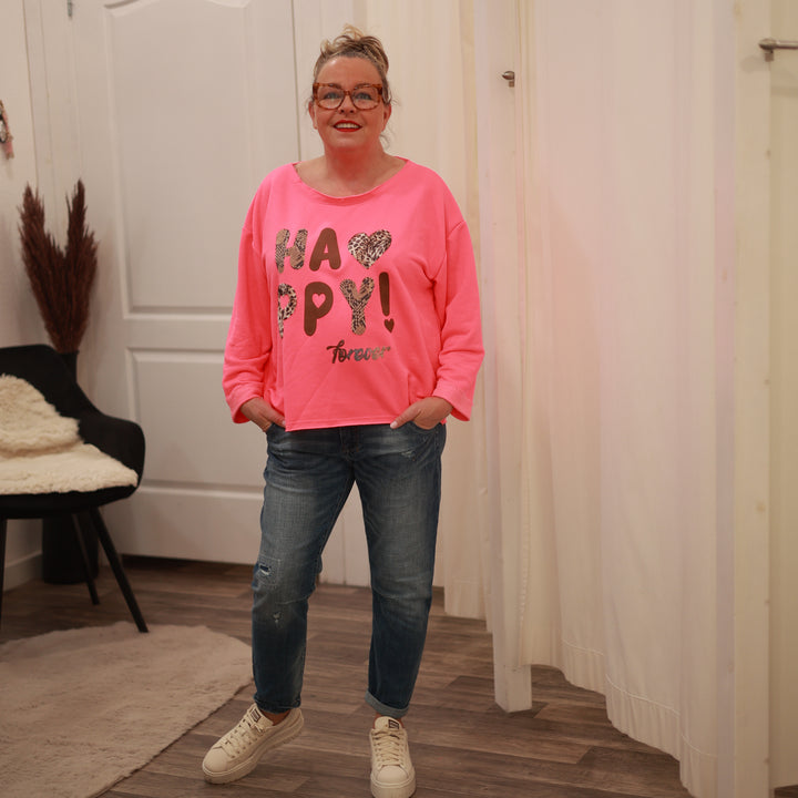 Sweatshirt mit Aufdruck