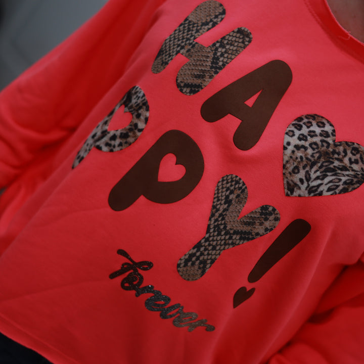 Sweatshirt mit Aufdruck