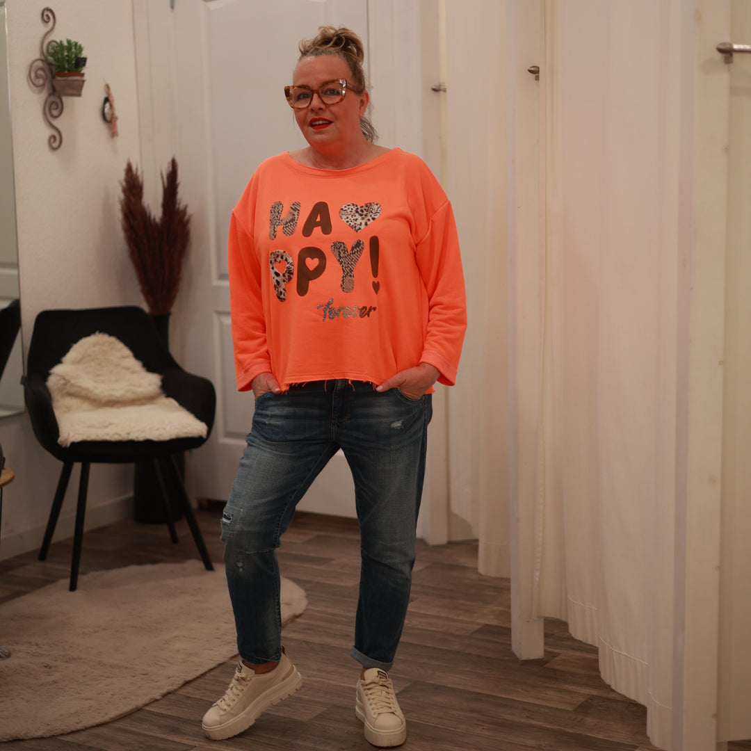 Sweatshirt mit Aufdruck