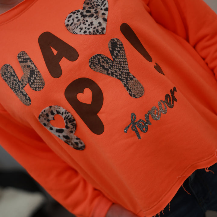 Sweatshirt mit Aufdruck