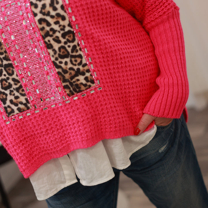 Pulli mit V -Auschnitt