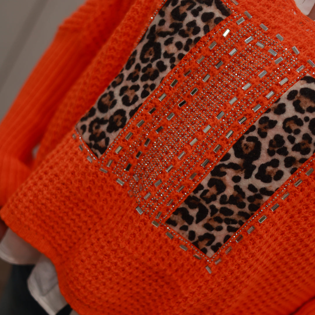 Pulli mit V -Auschnitt