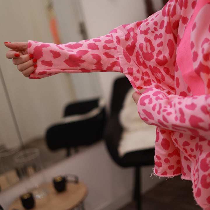 Sweatshirt mit Leo Druck