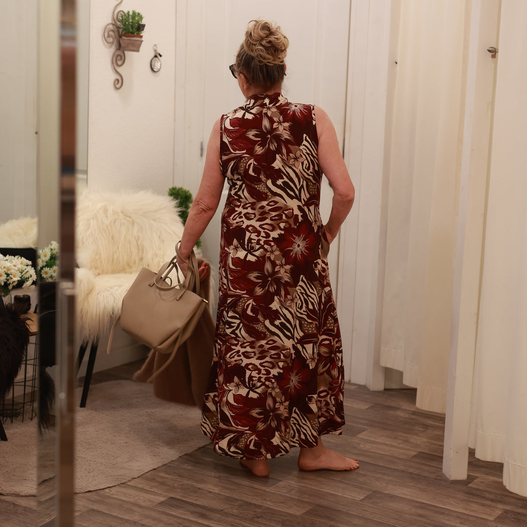 Kleid mit Blumendruck