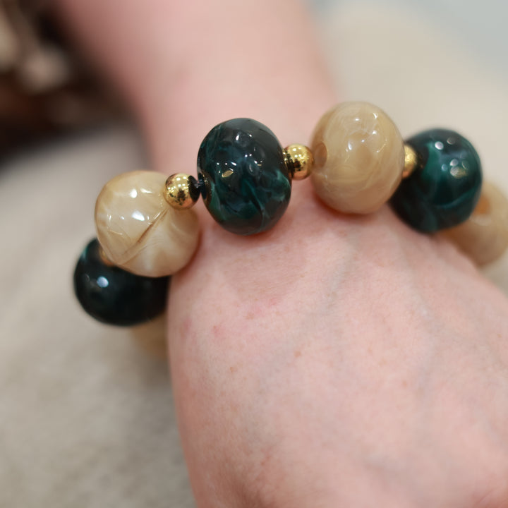 Armband grosse Perlen