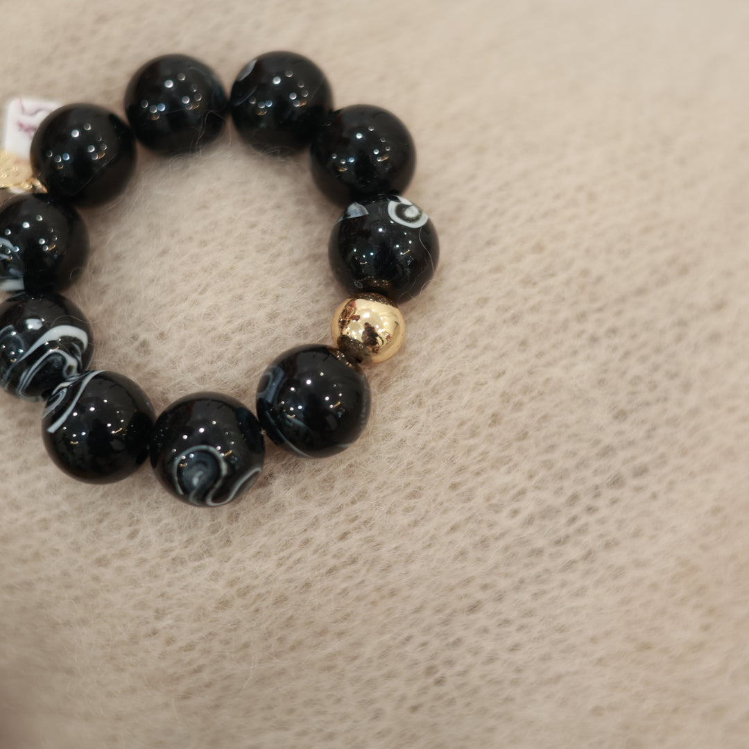 Armband grosse Perlen