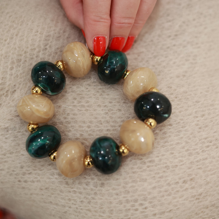 Armband grosse Perlen