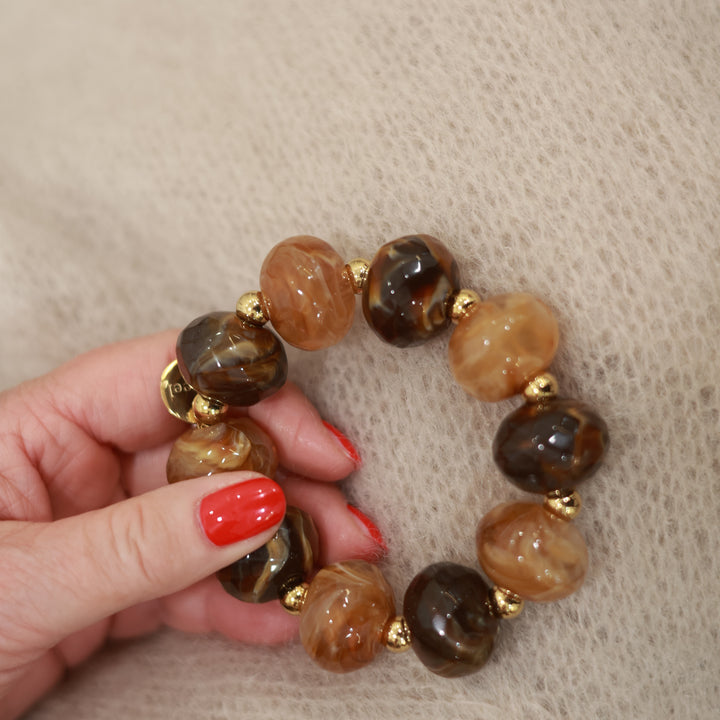 Armband grosse Perlen