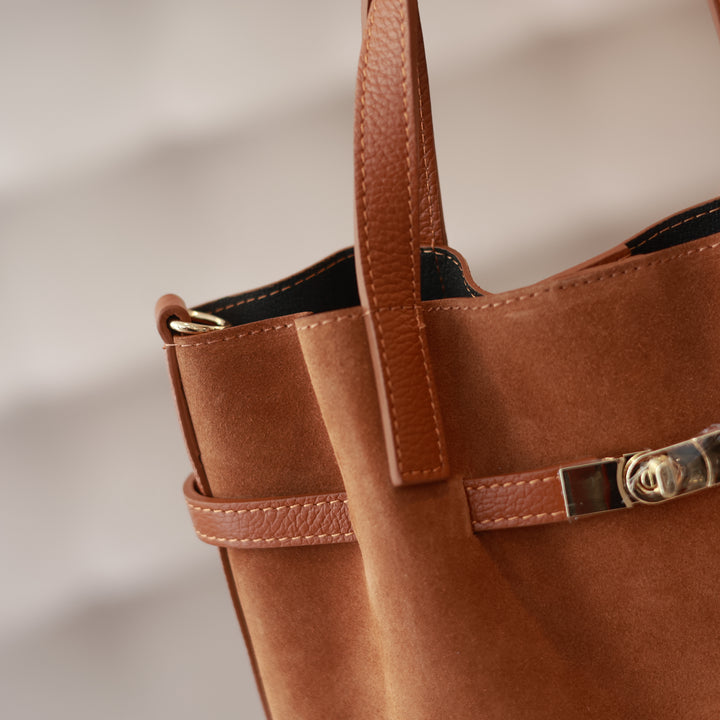 Wildleder Tasche