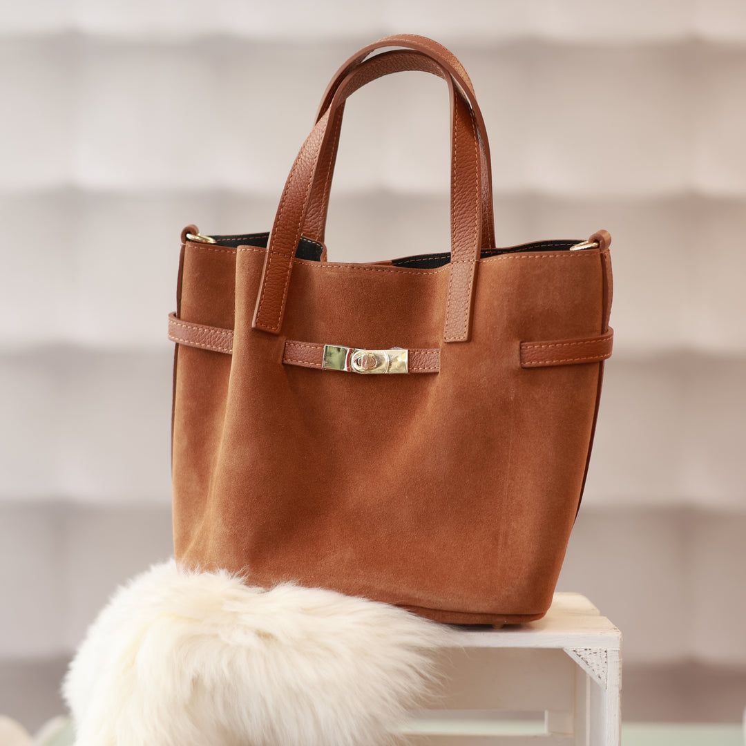 Wildleder Tasche