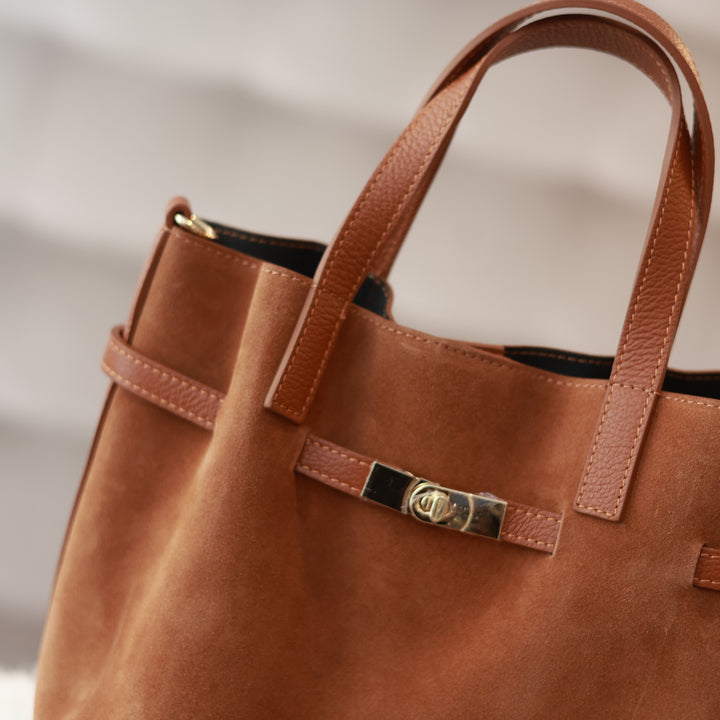 Wildleder Tasche