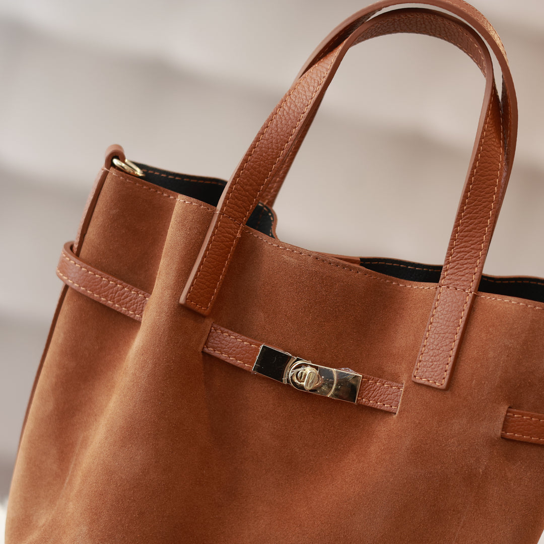 Wildleder Tasche