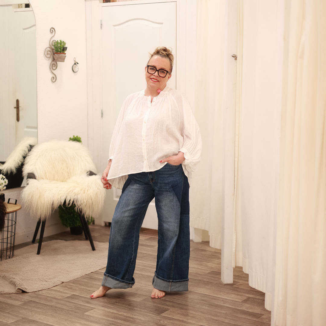 Jeans mit Umschlag sw3009