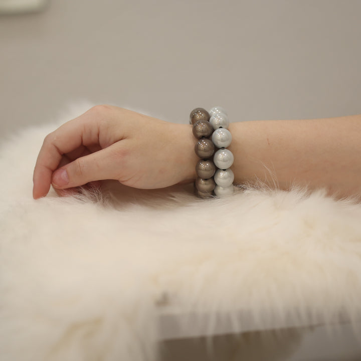 Perlenarmband schimmernd