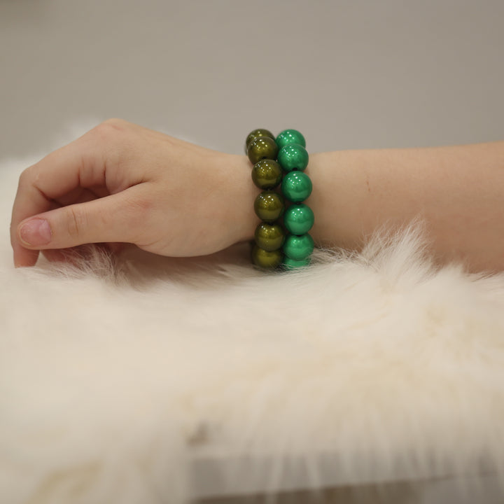 Perlenarmband schimmernd