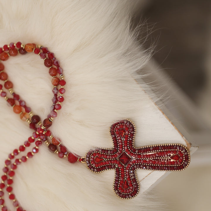 HALSKETTE kette schmuck kreuz kreuzkette