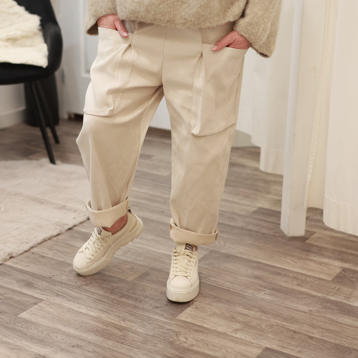 Waschlederhose