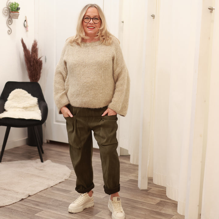 Waschlederhose