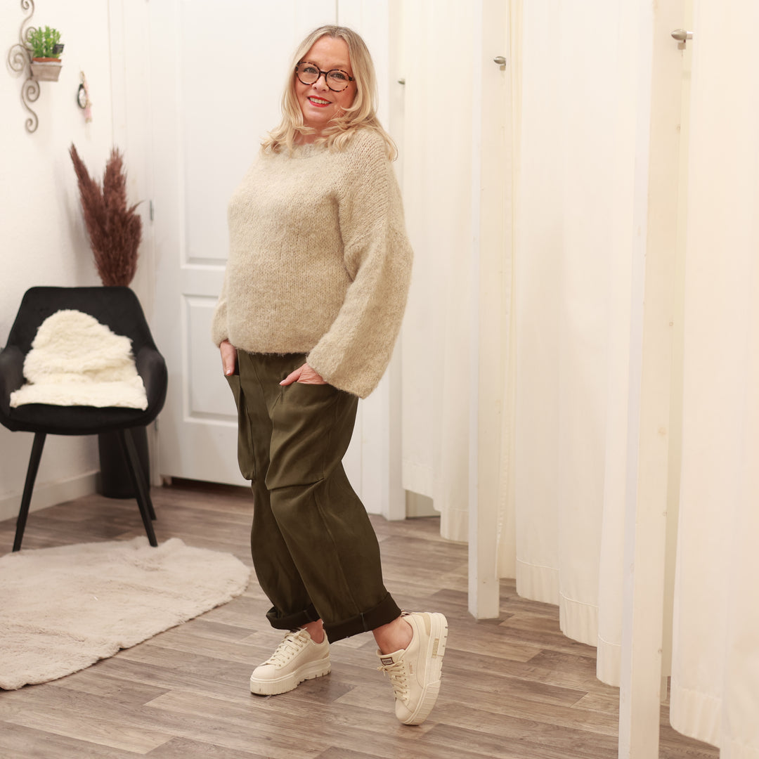 Waschlederhose