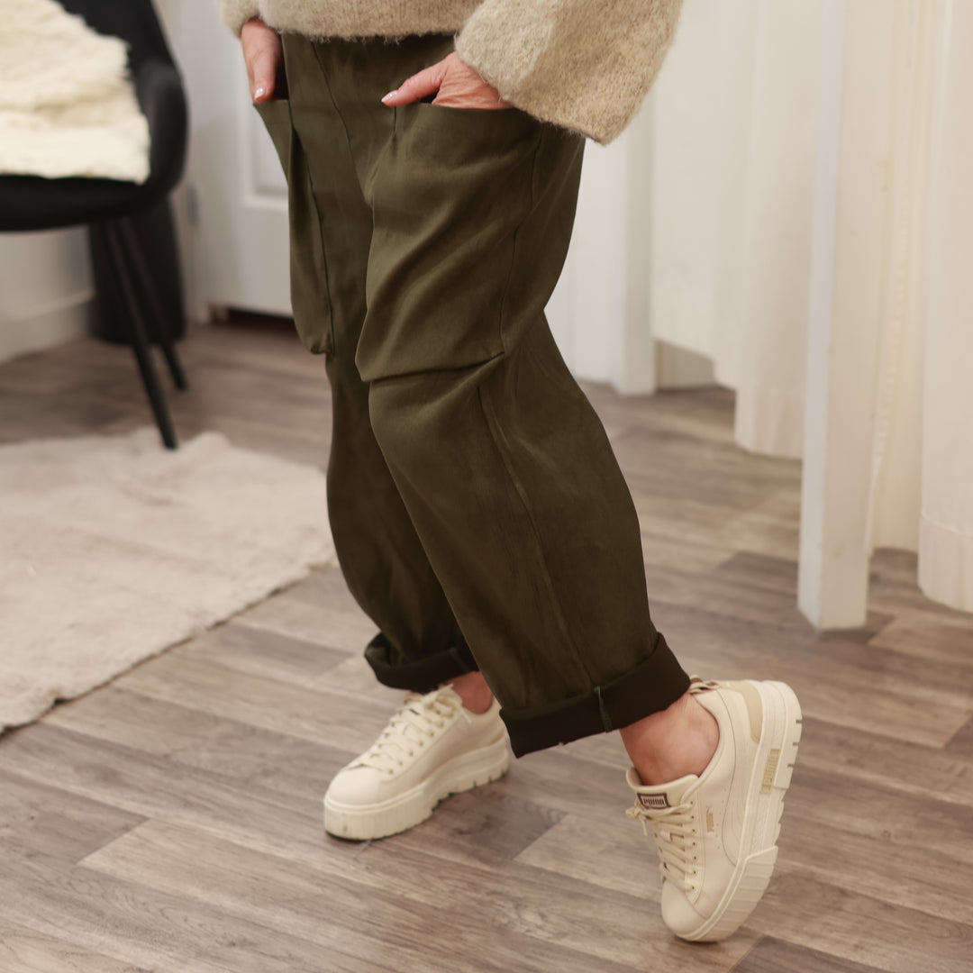 Waschlederhose
