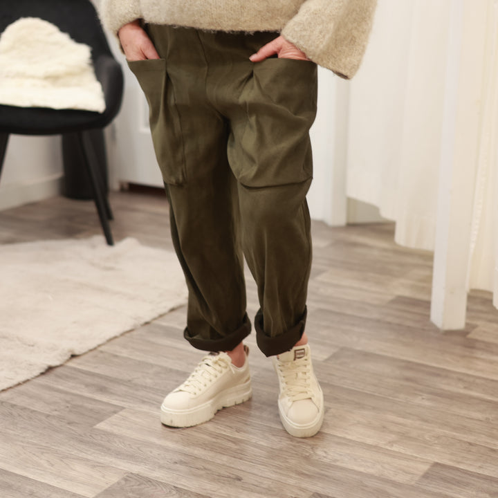 Waschlederhose