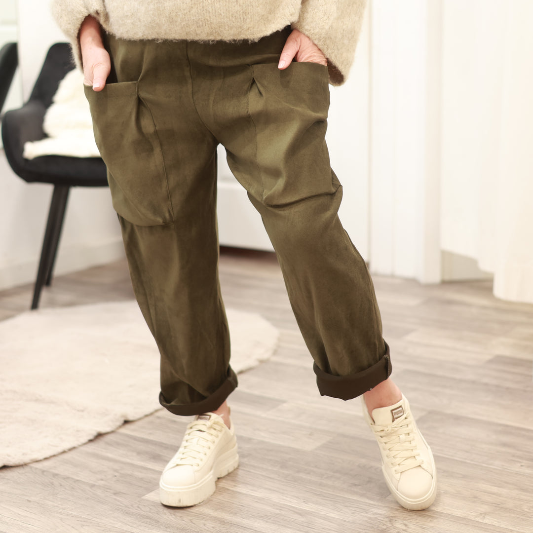 Waschlederhose
