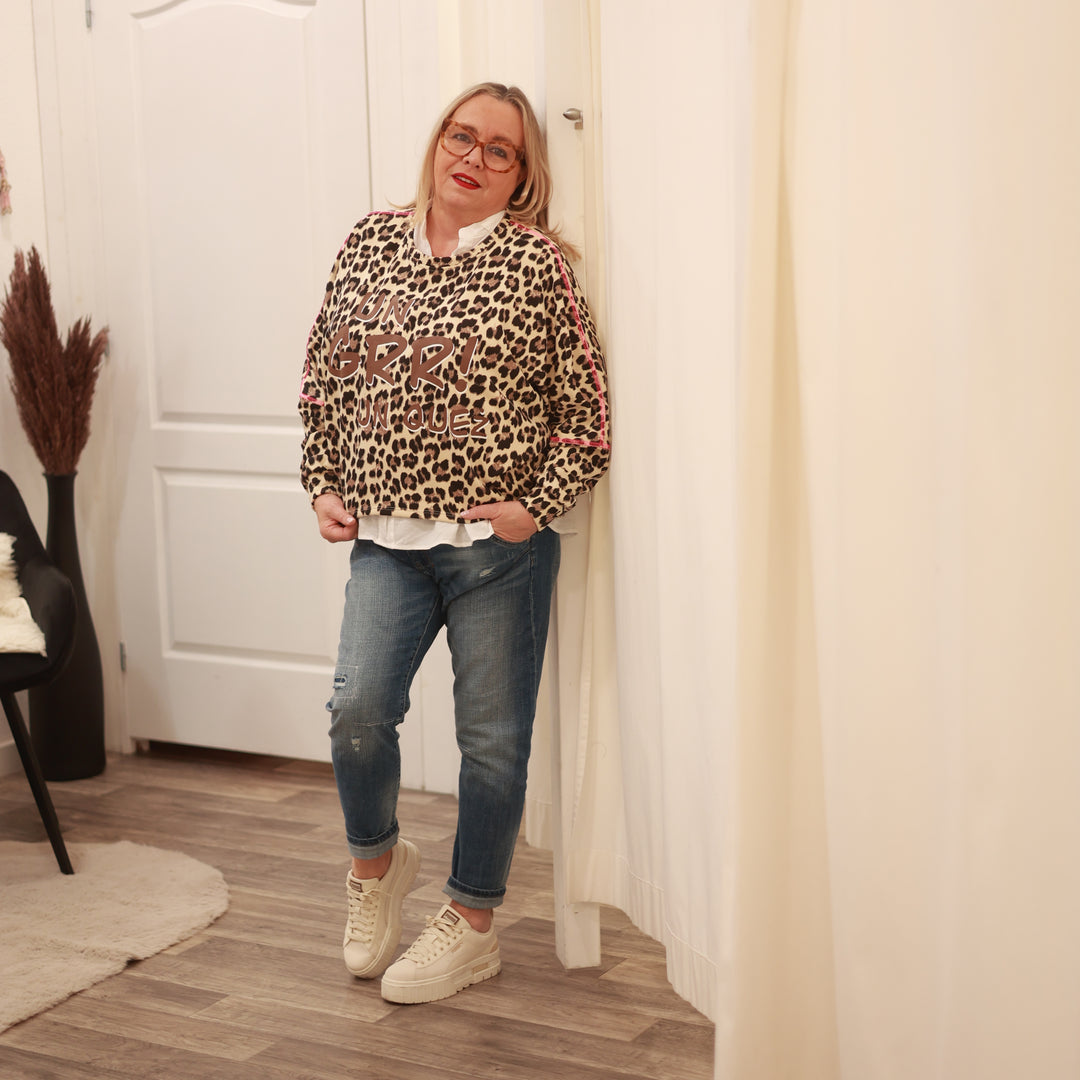 Sweatshirt mit Druck