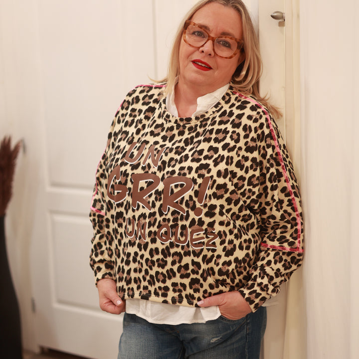 Sweatshirt mit Druck