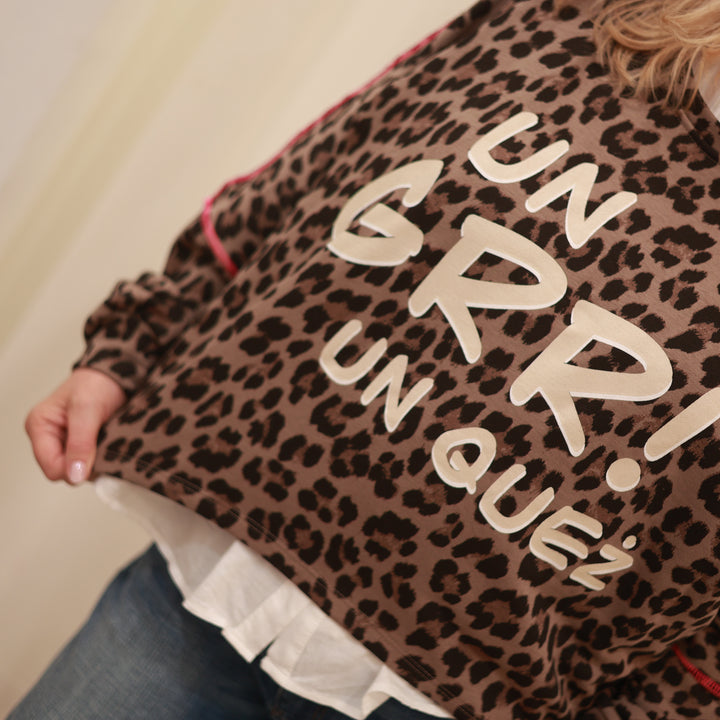 Sweatshirt mit Druck