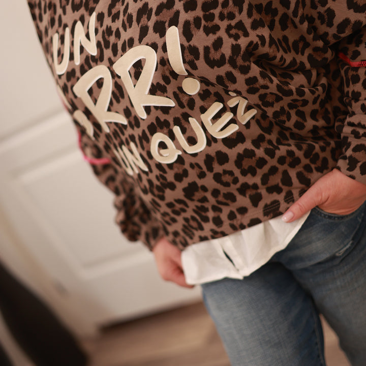 Sweatshirt mit Druck