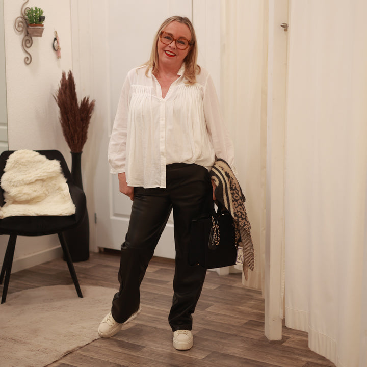 Kunstlederhose