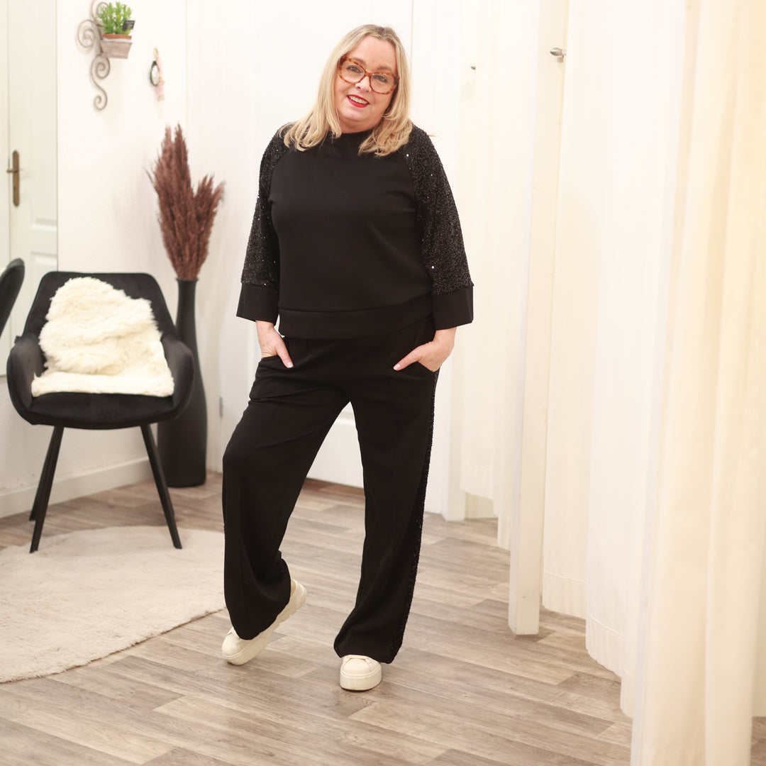 Hose mit Pailetten