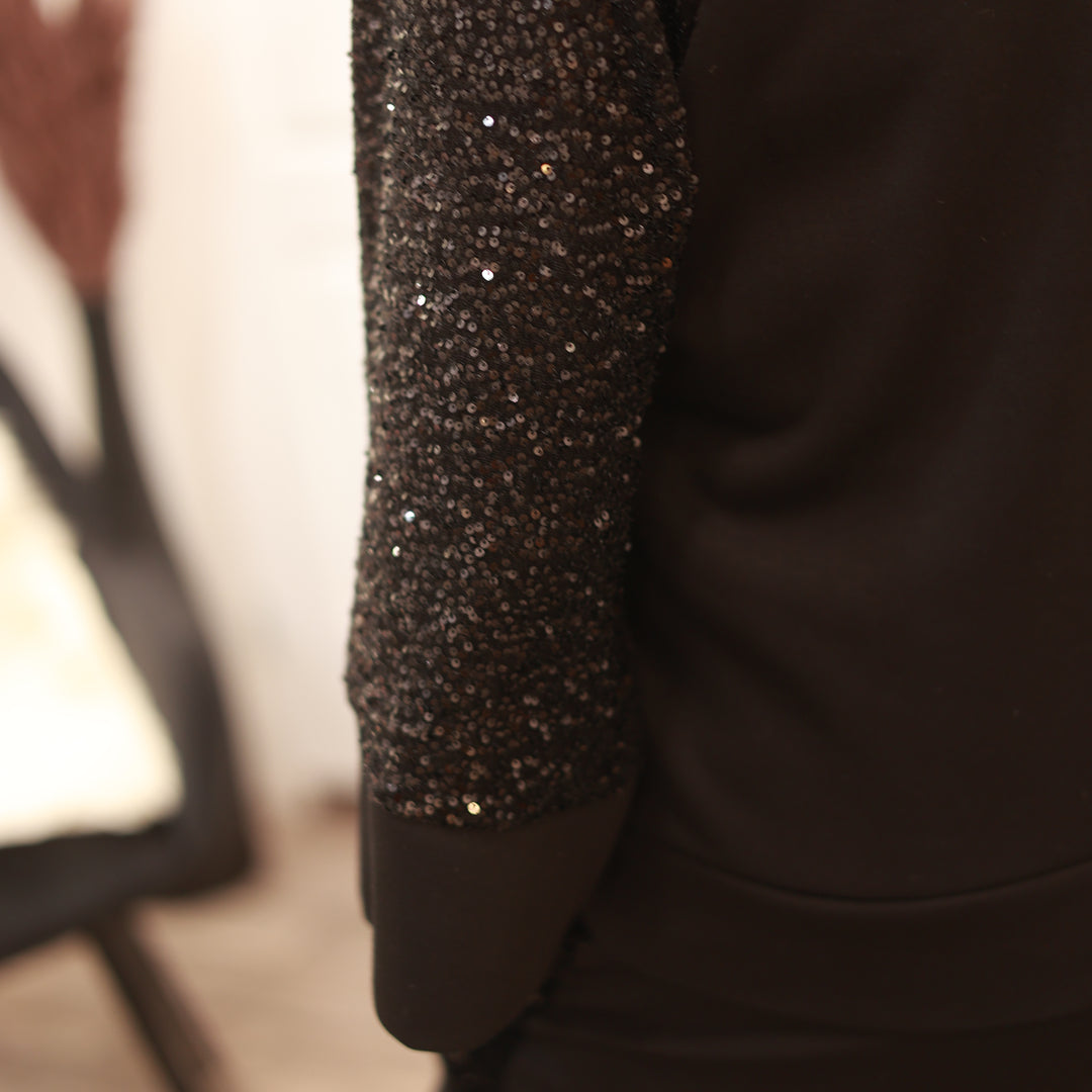 Sweatshirt mit Pailetten