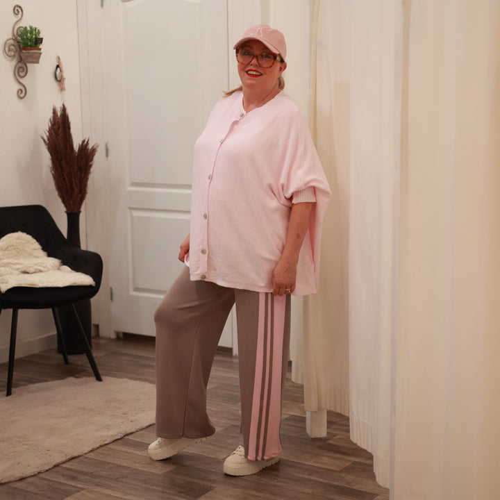 Stretchhose mit seitenstreifen