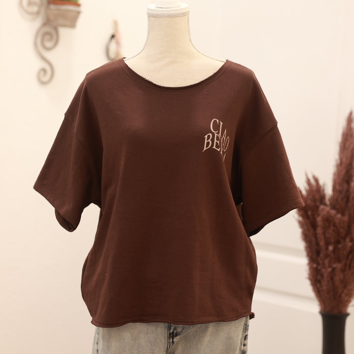 Sweatshirt mit Rundhals