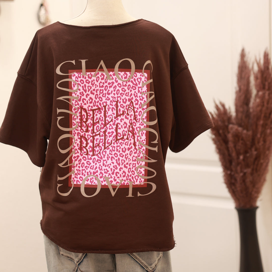 Sweatshirt mit Rundhals