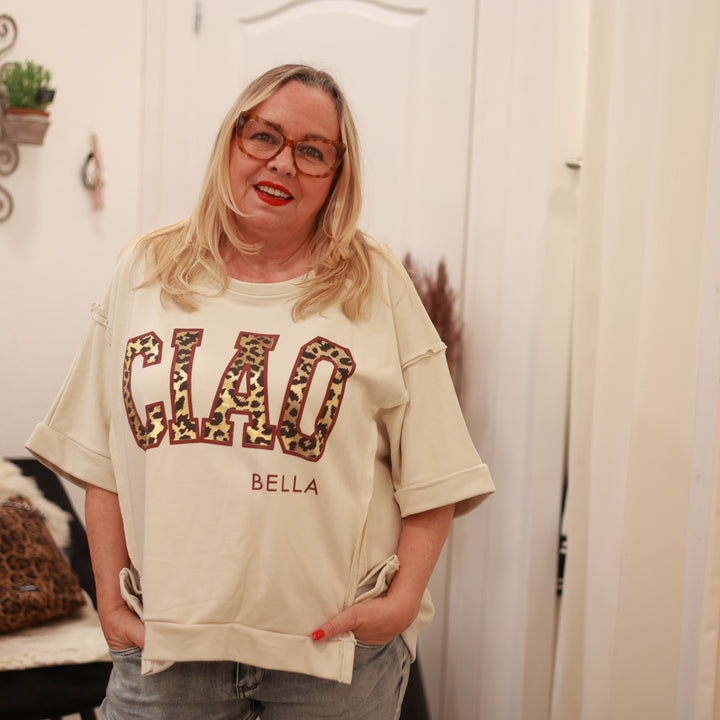 Sweatshirt mit Druck