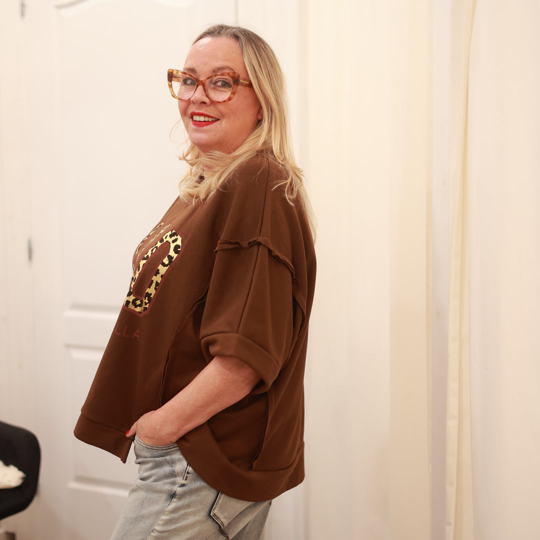 Sweatshirt mit Druck