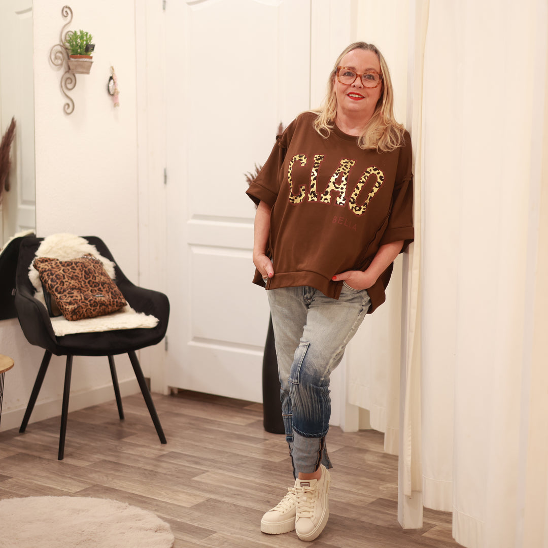 Sweatshirt mit Druck