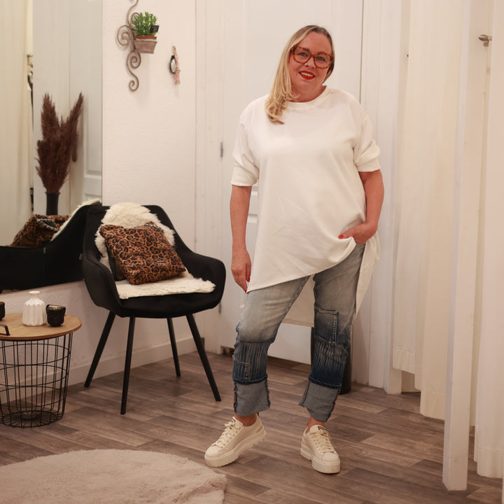 Sweatshirt mit Rundhals
