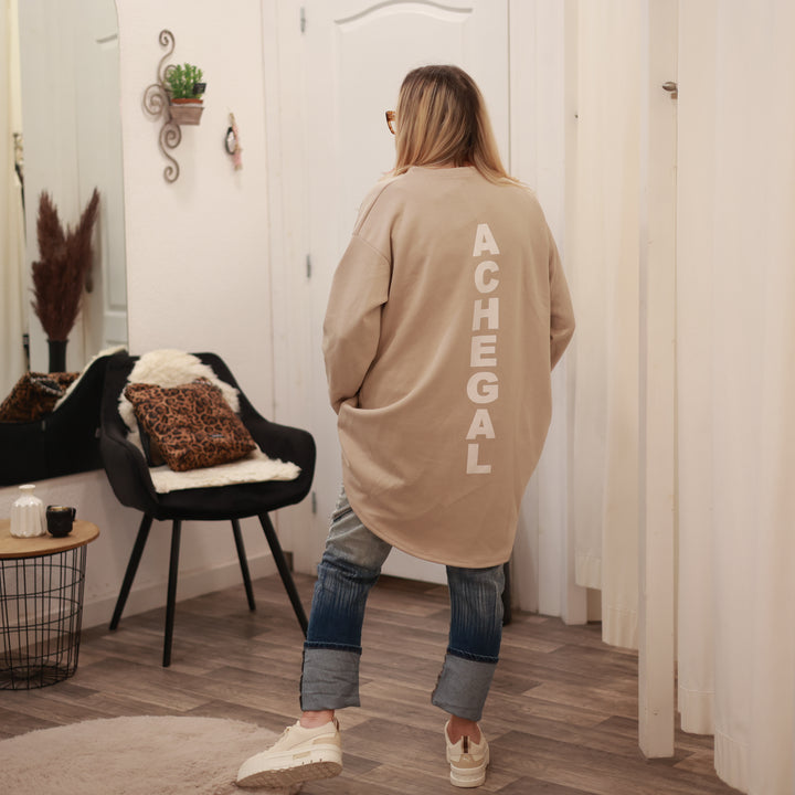 Sweatshirt mit Rundhals