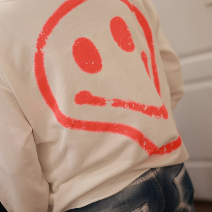 Sweatshirt mit Smiley